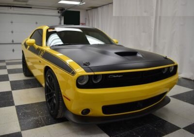 challenger scat pack jaune 10