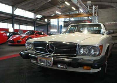 MERCEDES 560 SL JAUNE 03