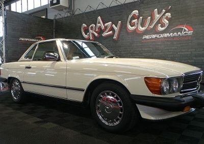 MERCEDES 560 SL JAUNE 04