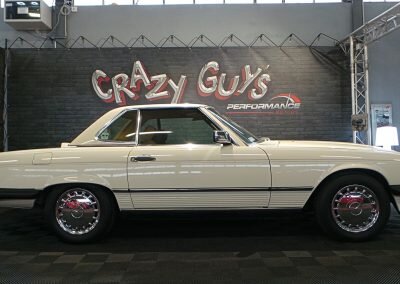 MERCEDES 560 SL JAUNE 06