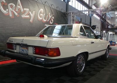 MERCEDES 560 SL JAUNE 09