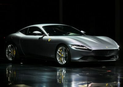 Ferrari Roma is unveiled during its first world presentation in Rome