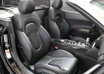 R8 SPYDER V10 NOIR 25