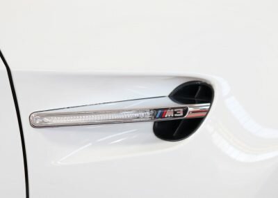 BMW M3 BLANC 12
