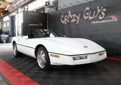 CORVETTE C4 CABRIO BLANC 01