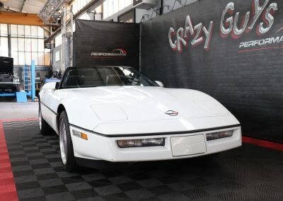 CORVETTE C4 CABRIO BLANC 02