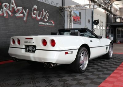 CORVETTE C4 CABRIO BLANC 09