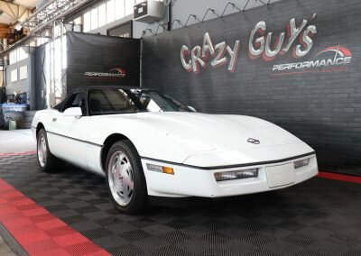 CORVETTE C4 CABRIO BLANC 10
