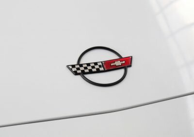 CORVETTE C4 CABRIO BLANC 14