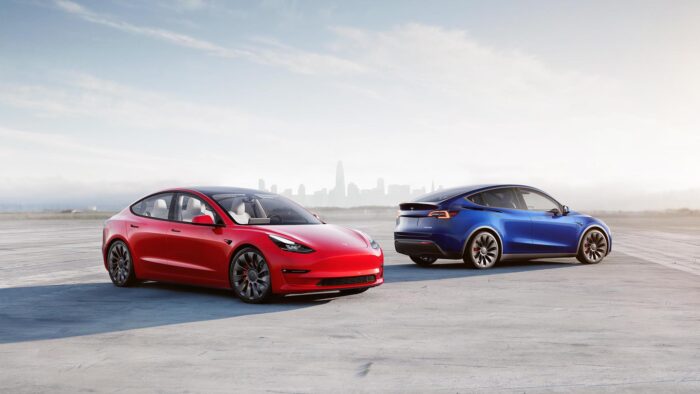 Tesla modèle Y et modèle 3 véhicules vendus 2022
