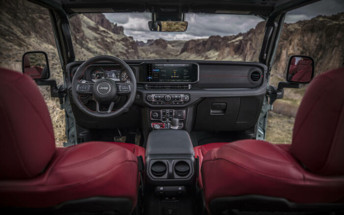 Jeep Wrangler 2024 intérieur

